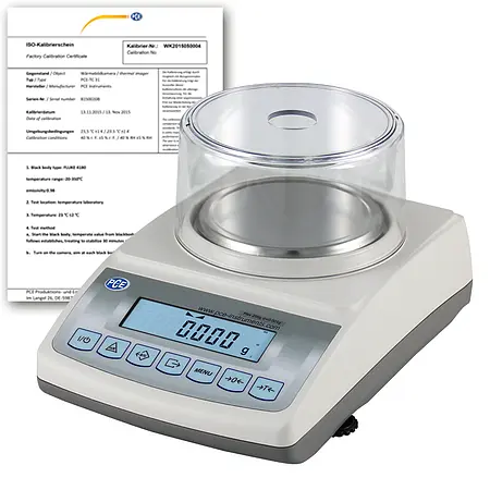 Analytical Balance PCE-BT 200-ICA incl. ISO Calibration Certificate