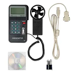 Anemometer incl. ISO Cal Certificate PCE-007-ICA delivery contents