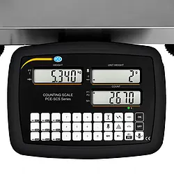 Benchtop Scale PCE-SCS 30 display
