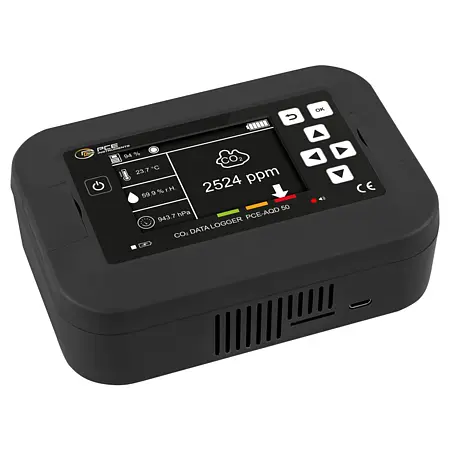 Carbon Dioxide Meter Display