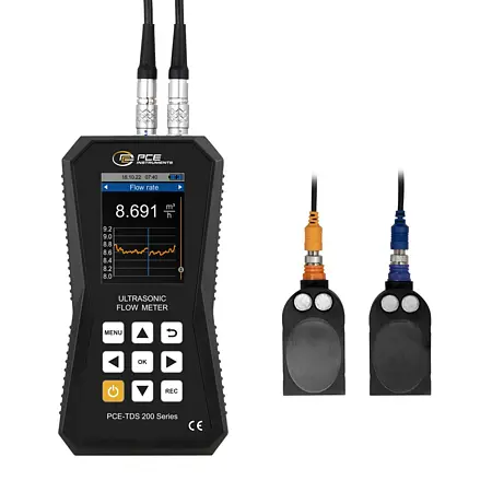Portable Ultrasonic Flow Meter Frontal