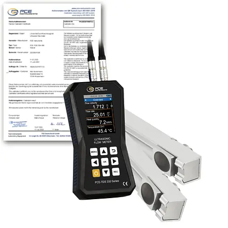 Portable Ultrasonic Flow Meter PCE-TDS 200 MR-ICA