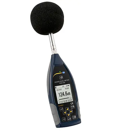 Class 1 Data-Logging Decibel meter PCE-430 - Overview