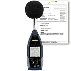 Class 1 Sound Level Meter PCE-432-ICA incl. ISO Cal. Cert.