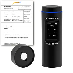 Colorimeter PCE-XXM 30-ICA incl. ISO Calibration Certificate
