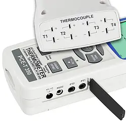 Condition Monitoring Thermometer PCE-T390 connections