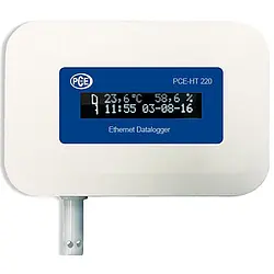 Data Logger for Temperature and Humidity PCE-HT 420 front