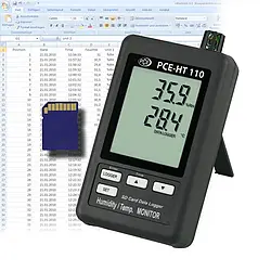 Data Logger for Temperature and Humidity PCE-HT 110