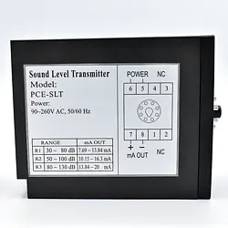 Decibel Meter PCE-SLT-ICA incl. ISO Calibration Certificate