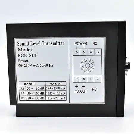 Decibel Meter PCE-SLT-ICA incl. ISO Calibration Certificate