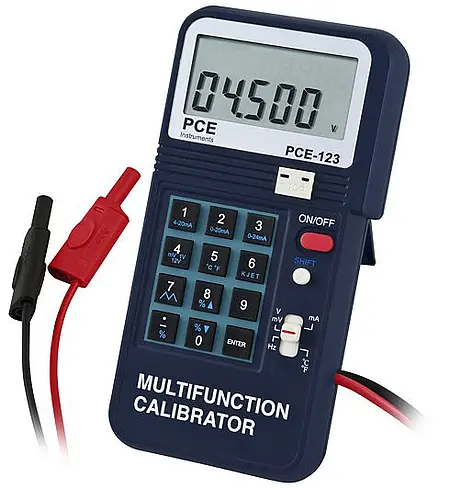 Digital Multimeter PCE-123-ICA incl. ISO Calibration Certificate