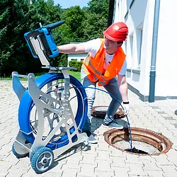 Application of a Drain inspection camera.