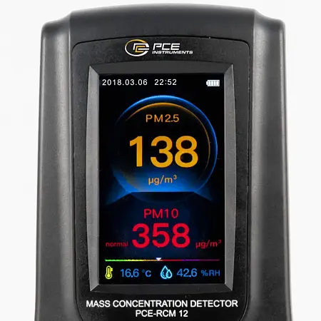 Dust Monitor Side view