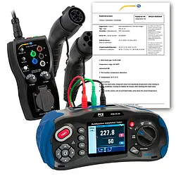 EV Test Instrument PCE-EVSE-KIT2-ICA incl. ISO Calibration Certificate
