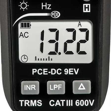 Electric Vehicle EV Tester / EV Test Instrument display