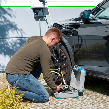 Electric Vehicle EV Tester / EV Test Instrument PCE-DC 9EV application