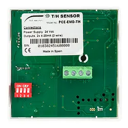 Environmental Meter PCE-EMD 10-ICA Incl. ISO Calibration Certificate sensor rear side