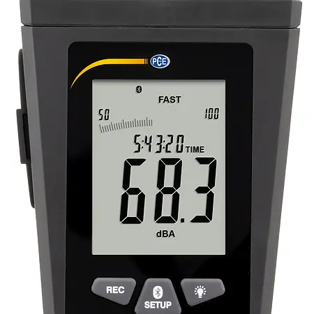 Environmental Tester PCE-323 Display