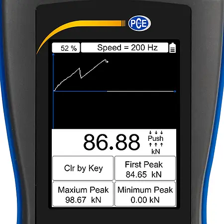 Force Gage PCE-DFG N 100K display