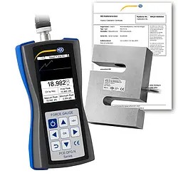 Force Gage PCE-DFG N 20K incl. ISO Calibration Certificate