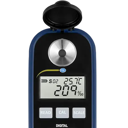 Handheld Digital Refractometer PCE-DRS 1 LCD