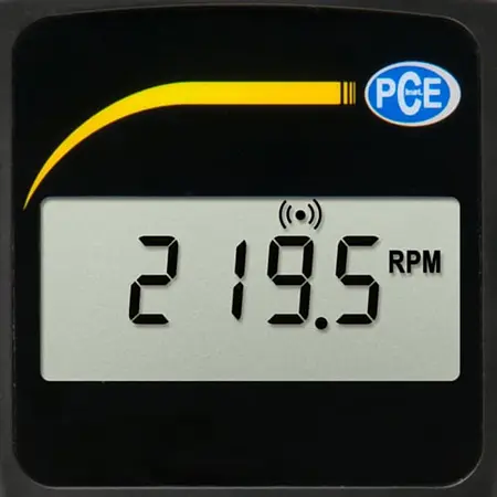 Handheld Tachometer Display