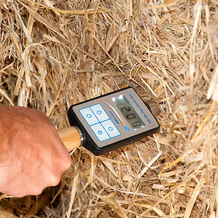 Hay Moisture Analyzer test.