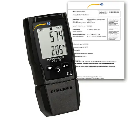 HVAC Meter PCE-HT 72-ICA incl. ISO Calibration Certificate