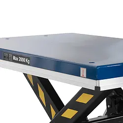 Hydraulic Lifting Table - Heavy Duty Scale usable area