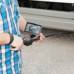 Industrial Borescope PCE-IVE 320 under vehicle application