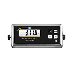 Industrial Pallet Scale PCE-EPT 1.5 display