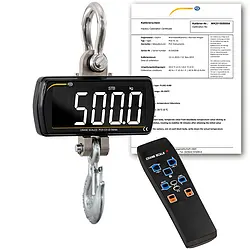 Industrial Scale PCE-CS 500LD-ICA incl. ISO Calibration Certificate