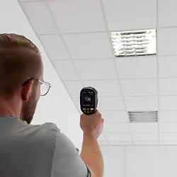 Infrared Imaging Camera PCE-TC 30N measurement of a suspended ceiling