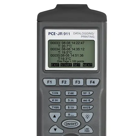 Data Logger / Data Logging Instrument Display