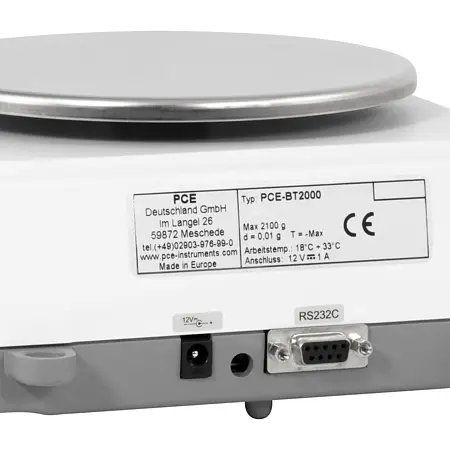 LAB Scales / Laboratory Scales Connections