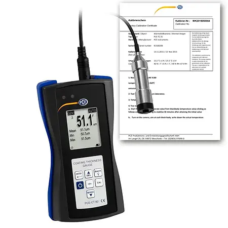 Material Tester PCE-CT 80-FN3-ICA incl. ISO-Calibration Certificate