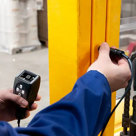 Material Thickness Meter PCE-CT 23BT application