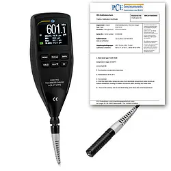 Material Thickness Meter PCE-CT 27FN-ICA incl. ISO Calibration Certificate