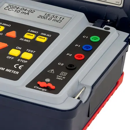 Milliohmmeter Connections