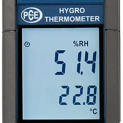 Multifunction Temperature Meter PCE-330 Display