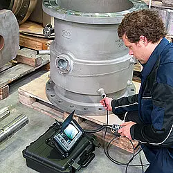 NDT Test Instruments PCE-VE 1036HR-F application