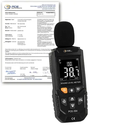 Noise Dose Meter / Sound Dose Meter PCE-354-ICA
