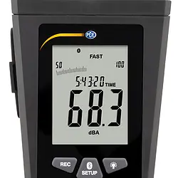 Noise Meter / Sound Meter PCE-323 Display
