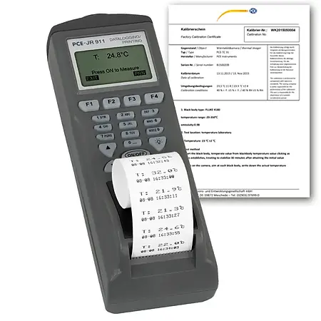 Non-Contact Food Thermometer PCE-JR 911-ICA incl. ISO Calibration Certificate 