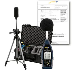Outdoor Sound Level Meter Kit PCE-430-EKIT-ICA incl. ISO Calibration Certificate