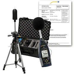 Outdoor Sound Level Meter Kit PCE-432-EKIT-ICA incl ISO Calibration Certificate