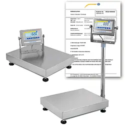 Parcel Scale PCE-EP 150P2-ICA Incl. ISO Calibration Certificate