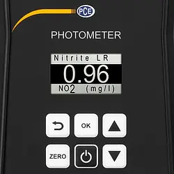 pH Meter PCE-CP 22 display