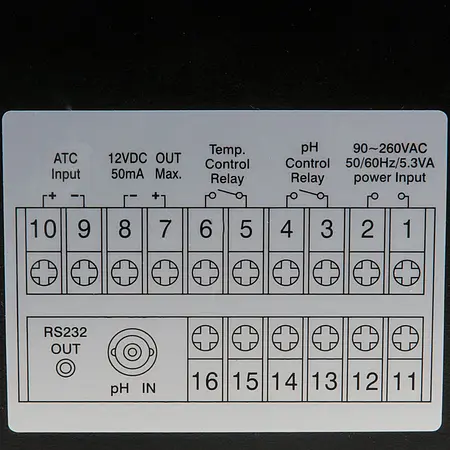 pH Value Controller PCE-PHC 10