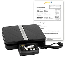Portable Industrial Scale PCE-PP 50-ICA incl. ISO Calibration Certificate